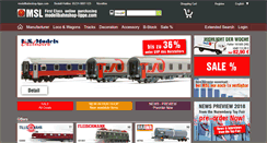 Desktop Screenshot of modellbahnshop-lippe.com